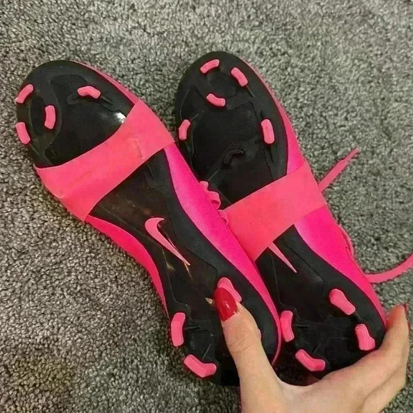 Nike Mercurial Victory V FG 651632-660 Pink boots Cleats mens Football/Soccers - Picture 2 of 2